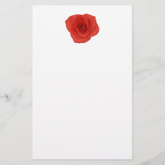 Red Rose Briefpapier (Voorkant)
