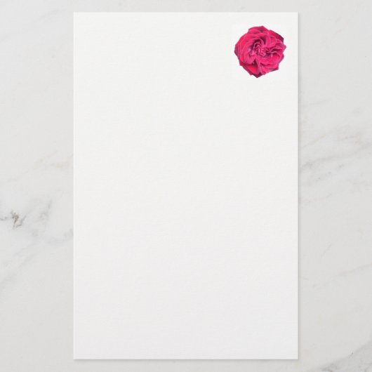 Red Rose Briefpapier (Voorkant)