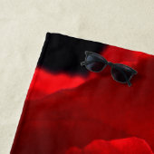 Red Rose btcnm Strandlaken (In situ)