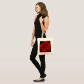 Red Rose btcnm Tote Bag (Voorkant (model))