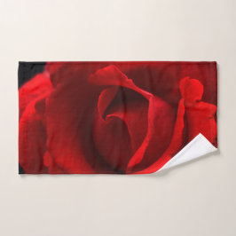 Red Rose btm Bad Handdoek