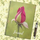 Red Rose Bud Art Journal Notitieboek