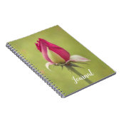 Red Rose Bud Art Journal Notitieboek (Rechterzijde)