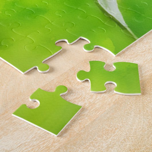 Red Rose Bud Art Puzzel Legpuzzel (Zijkant)