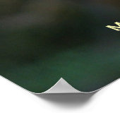 Red Rose Bud Poster (Hoek)