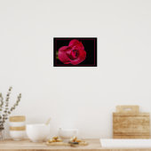 Red Rose Bud Print (Keuken)