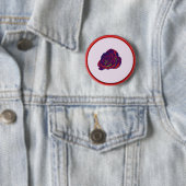 Red Rose Button (In situ)