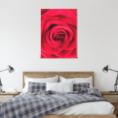 Red Rose Canvas Afdruk (Insitu (Slaapkamer))