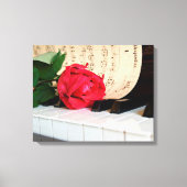 Red Rose Canvas Afdruk (Voorkant)