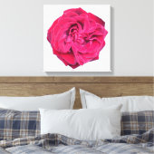Red Rose Canvas Afdruk (Insitu (Slaapkamer))