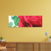 Red Rose Canvas Afdruk (Insitu (Woonkamer))