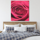 Red Rose Canvas Afdruk (Insitu (Slaapkamer))