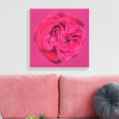 Red Rose Canvas Afdruk (Insitu (Woonkamer))