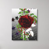Red Rose Canvas Afdruk (Voorkant)