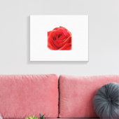 Red Rose Canvas Afdruk (Insitu (Woonkamer))