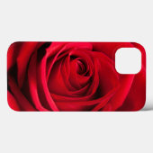 Red Rose Case-Mate iPhone Case (Achterkant (horizontaal))