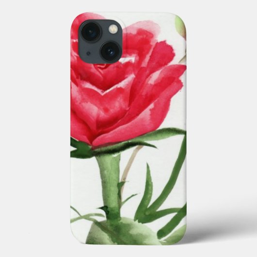 Red Rose Case-Mate iPhone Case (Achterkant)