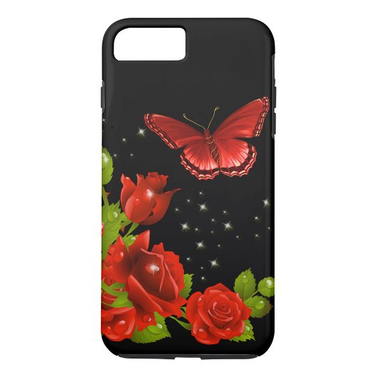 Red Rose Case-Mate iPhone Case