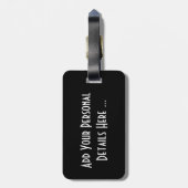 Red Rose cd ltcna Bagagelabel (Achterkant verticaal)