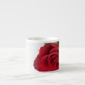 Red Rose close Up Minimalism Coffee Mok Cup (Voorkant)