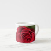 Red Rose close Up Minimalism Coffee Mok Cup (Voorkant rechts)