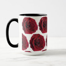 Red Rose Coffee / Tea Mok voor haar