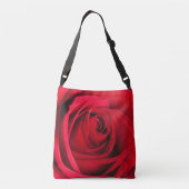 Red Rose Crossbody Tas (Achterkant)