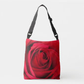 Red Rose Crossbody Tas (Voorkant)