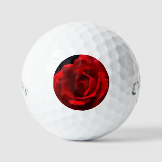 Red Rose css gbcna Golfballen (Voorkant)