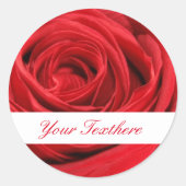 Red Rose Custom Stickers (Voorkant)