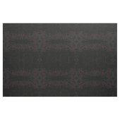 Red Rose Damask Scroll Gothic Fabric Stof (Fat Quarter)