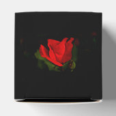 Red Rose - Donkere passie Bedankdoosjes (Bovenkant)