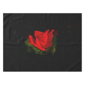 Red Rose - Donkere passie Tafelkleed (Voorkant (Horizontaal))