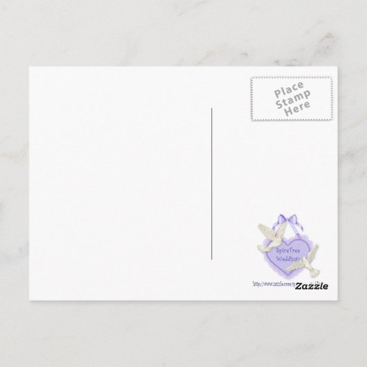 Red Rose Elegance Briefkaart (Achterkant)