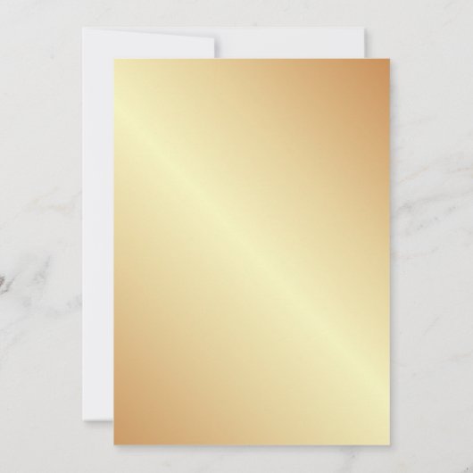 Red Rose Elegance - Dank u Bedankkaart (Achterkant)