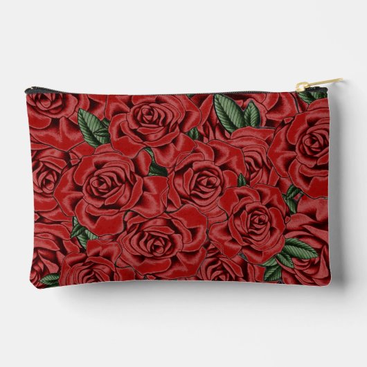 Red Rose Elegance Etui (Achterkant)