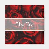 Red Rose Elegance Magneet (Voorkant)