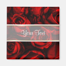 Red Rose Elegance Magneet