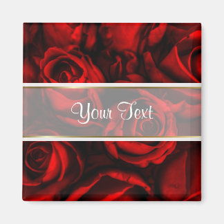 Red Rose Elegance Magneet