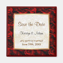 Red Rose Elegance Magneet