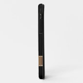 Red Rose en Daisies Gold Persoonlijke naam Case-Mate iPhone Case (Achterkant/links)