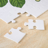 Red Rose en Daisies Legpuzzel (Zijkant)