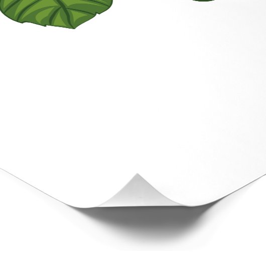 Red Rose en Daisies Poster (Hoek)