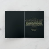 Red Rose en Gold Scrollwork Nummer 60ste Verjaarda Kaart (Binnen)