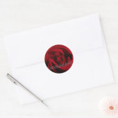 "RED ROSE" ENVELOPE SEAL STICKER (Envelop)