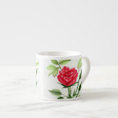 Red Rose Espresso Kop (Voorkant rechts)