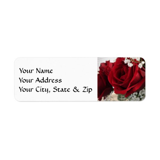 Red Rose Etiket (Voorkant)