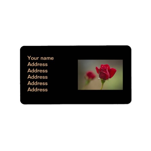 Red Rose Etiket (Voorkant)