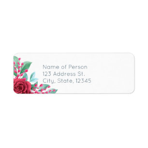 Red Rose Etiket