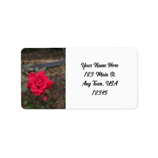 Red Rose Etiket (Voorkant)